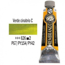 OLEO REMBRANDT 40 ml S/2 (626) VERDE CINABRIO CLARO