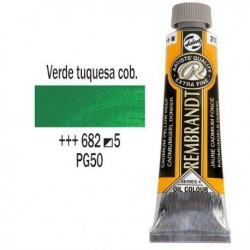 OLEO REMBRANDT 40 ml S/5 (682) VERDE TURQ. COBALTO