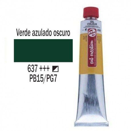 OLEO 200 ml TALENS ART CREAT. (637) VERDE AZULADO