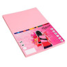 Pack 100 Hojas A4 papel 80 gr. Rosa Pastel