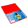 Pack 100 Hojas A4 papel 80 gr. Rojo Intenso