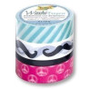 PACK 4 WASHI TAPE CINTA PAPEL TREND