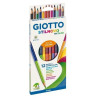 Giotto Stilnovo Bicolor 12 Lápices Surtidos      