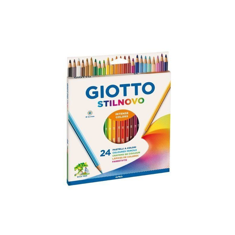 Giotto Stilnovo Color caja 24 lápices surtidos