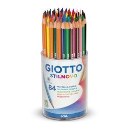 BOTE 84 LAPICES COLORES GIOTTO STILNOVO