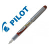 Pluma desechable PILOT V-Pen Silver Rojo