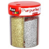 PURPURINA STANDARD BOTE 80 gr 6 COLORES METALIC