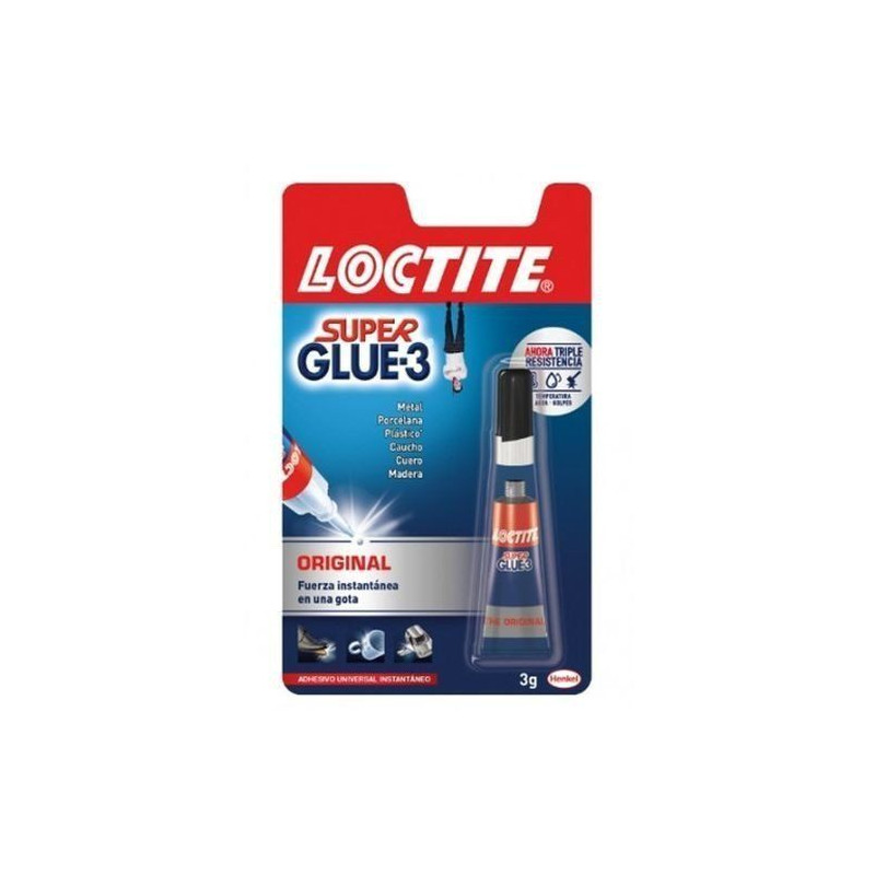 PEGAMENTO LOCTITE LIQUIDO 3 gr SUPER GLUE-3