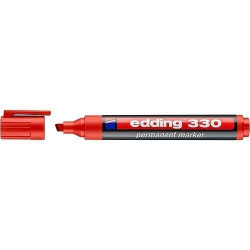 Rotulador Permanente Edding 330 Rojo