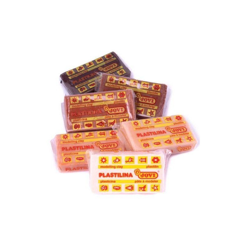 Plastilina Jovi tonos de piel 6 pastillas