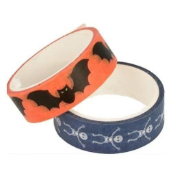 *Set 2 Washi Tape 15mm x 5m Halloween 11004805