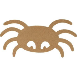 SILUETA MADERA HALLOWEEN ARAÑA 7,5x15 AR-14003391
