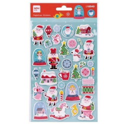 PEGATINAS NAVIDAD GOMA EVA APLI KIDS 18549 CASA