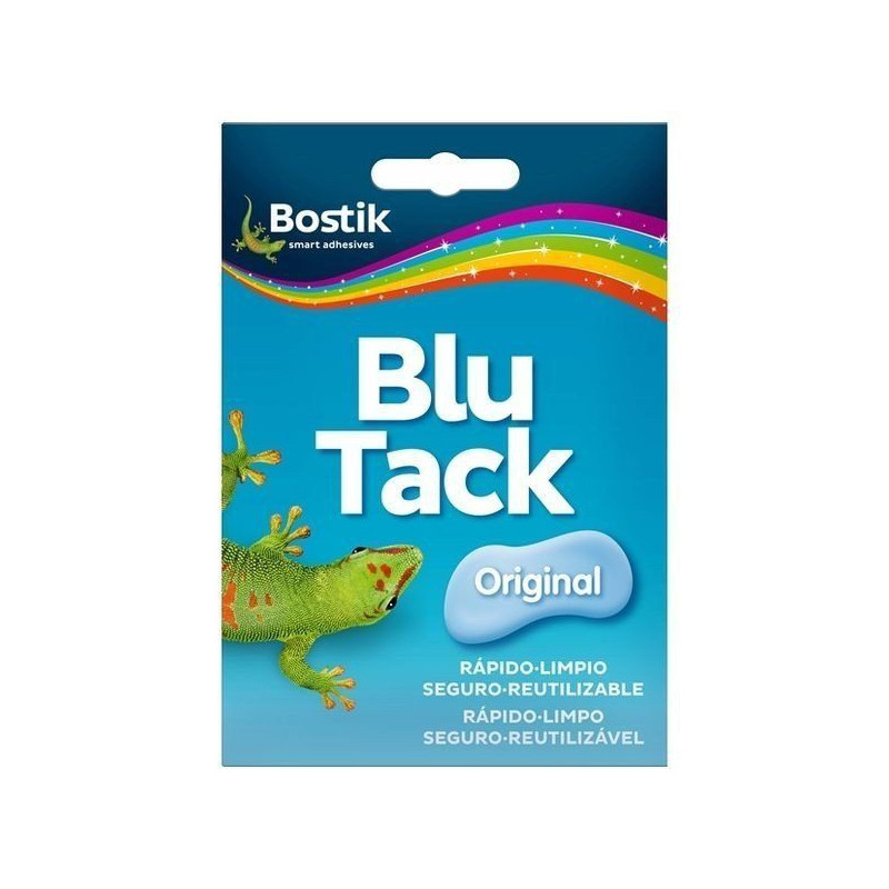 Masilla adhesiva Blu-Tack de 57 gr color Azul