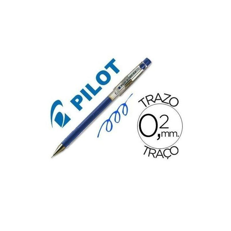 Bolígrafo PILOT G-TEC-C4 Tinta de GEL color Azul