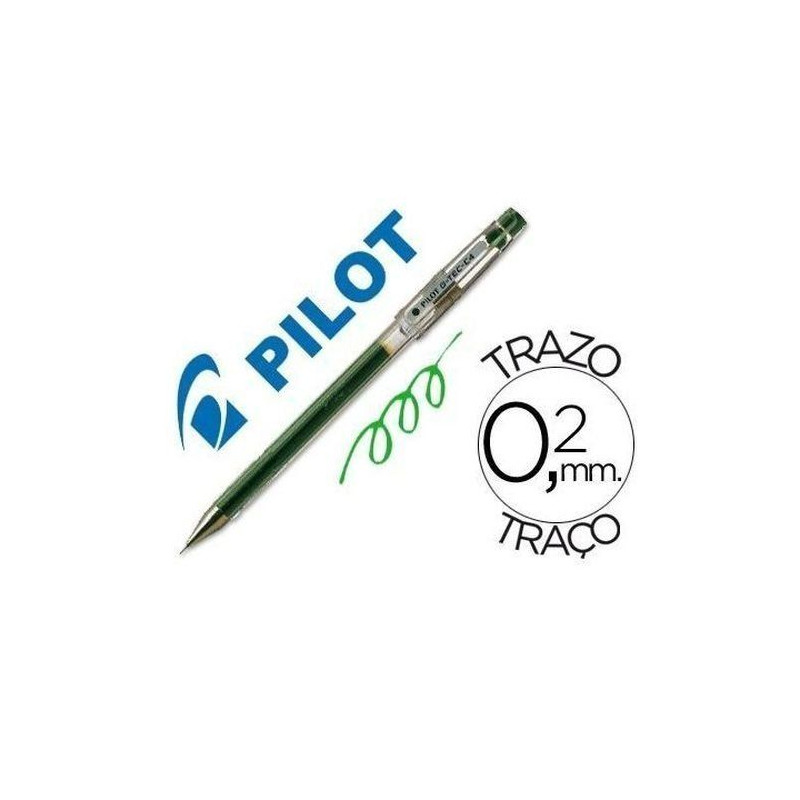 Bolígrafo PILOT G-TEC-C4 Tinta de GEL color Verde