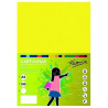 Pack 50 Cartulinas A4 Fluor en color Amarillo