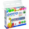 Plastilina GIOTTO PATPLUME 12x350 gr colores surtidos