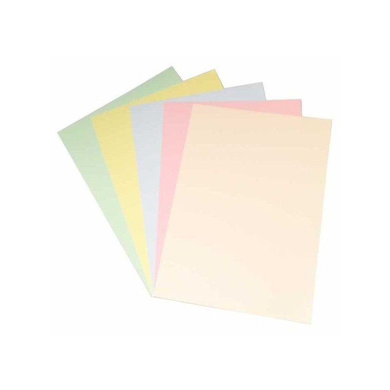 Pack 25 Cartulinas 50x65 cm 180 gr Surt. Colores Pastel