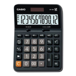 Calculadora CASIO 12 Dig. DX-12B (17,6x12,9 cm)