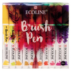 ESTUCHE 20 ECOLINE BRUSH PEN SURTIDOS