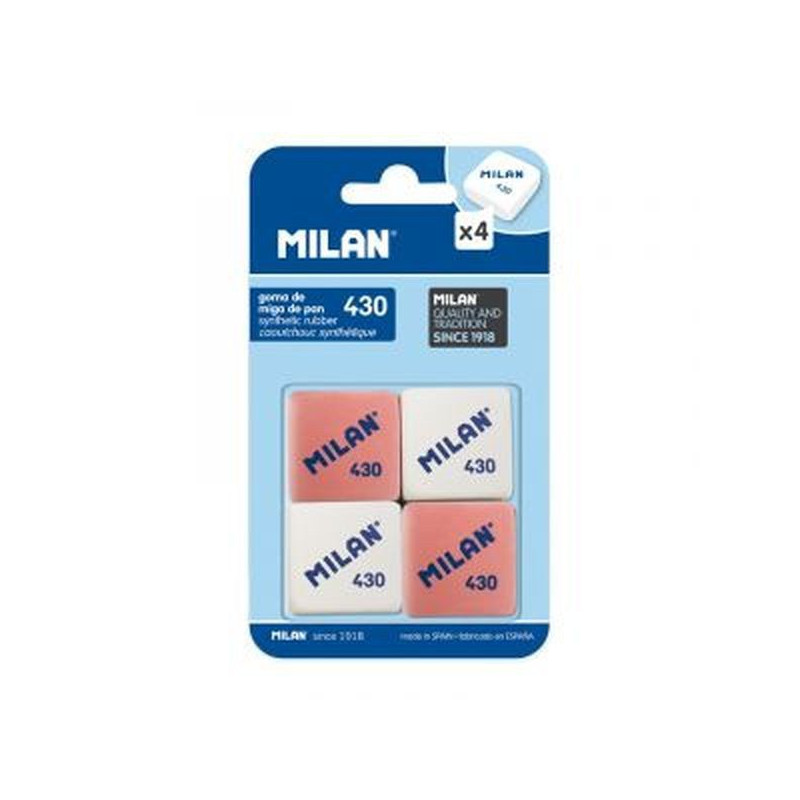 PACK 4 GOMAS MILAN 430 "MIGA DE PAN"