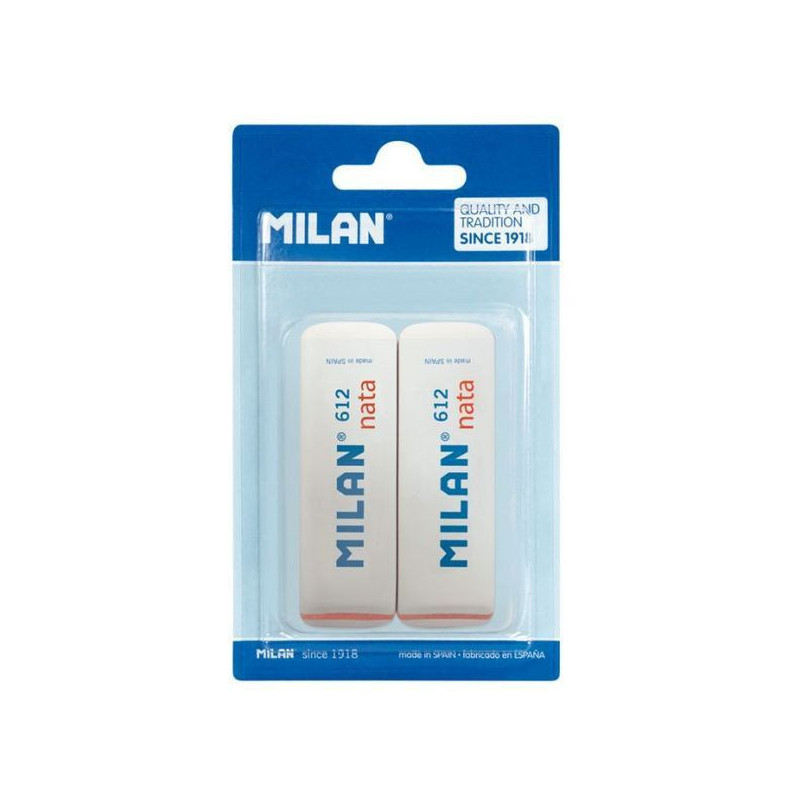 PACK 2 GOMAS MILAN 612 "NATA"