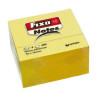 CUBO 400 NOTAS ADHES. FIXO 76x76 mm AMARILLO