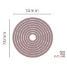 Troquel Fino MISSKUTY ZAG Circulos 8 Un. de 74 a 18 mm