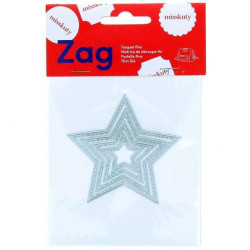 Troquel Fino ZAG MISSKUTY 4 Estrellas de 73 a 28 mm