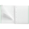 CUADERNO A4 NOTEBOOK-1 FORRADO 5x5 MENTA