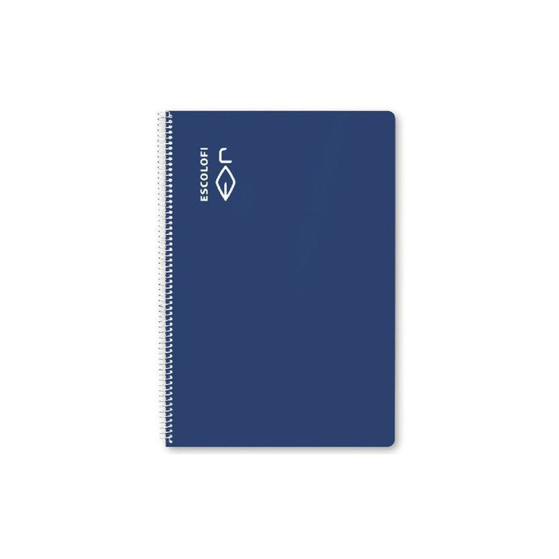 CUADERNO ESCOLOFI 50 Hj. CUARTO LISO AZUL