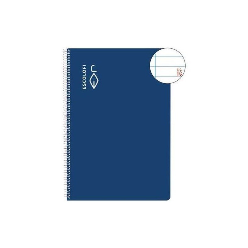 CUADERNO ESCOLOFI 50 Hj. CUARTO 1 LINEA AZUL