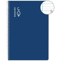 CUADERNO ESCOLOFI T/DURA 50 Hj. CUARTO MONTESSORI 3,5 AZUL