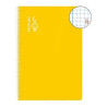 CUADERNO ESCOLOFI T/DURA 50 Hj. CUARTO CUADROS 5x5 ROJO