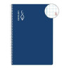 CUADERNO ESCOLOFI T/DURA 50 Hj. CUARTO CUADROS 6x6 AZUL