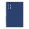 CUADERNO ESCOLOFI T/DURA 50 Hj. FOLIO LISO AZUL