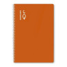 CUADERNO ESCOLOFI T/DURA 50 Hj. FOLIO LISO NARANJA