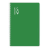 CUADERNO ESCOLOFI T/DURA 50 Hj. FOLIO LISO VERDE