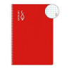 CUADERNO ESCOLOFI T/DURA 50 Hj. FOLIO CUAD. 4x4 ROJO