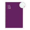 CUADERNO ESCOLOFI T/DURA 50 Hj. FOLIO CUAD. 4x4 VIOLETA