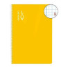 CUADERNO ESCOLOFI T/DURA 50 Hj. FOLIO CUAD. 6x6 AMARILLO