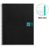 CUADERNO A4 NOTEBOOK-1 POLIPROPILENO 5x5 TURQUESA