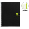 CUADERNO A4 NOTEBOOK-1 POLIPROPILENO 5x5 TURQUESA