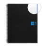 CUADERNO A4 NOTEBOOK-1 POLIPROPILENO 5x5 TURQUESA