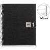 CUADERNO A4 NOTEBOOK-1 POLIPROPILENO 5x5 TURQUESA