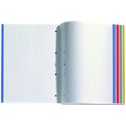 CUADERNO 160 Hj. A4 NOTEBOOK-4 GRAFITO CUADROS 5x5