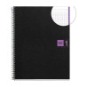 CUADERNO A4 NOTEBOOK-1 POLIPROPILENO 5x5 TURQUESA