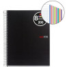 CUADERNO A4 NOTEBOOK-8 POLIPR. 200 Hj. CUADROS 5x5