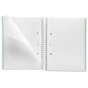 CUADERNO A5 NOTEBOOK-1 FORRADO PUNTOS MENTA